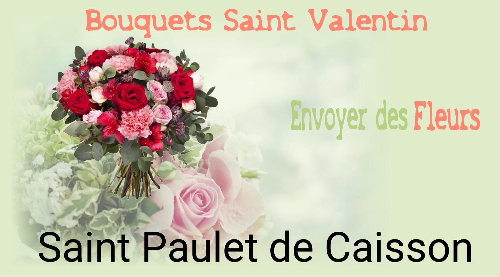 Roses de Saint-Valentin livrées à Saint-Paulet-de-Caisson